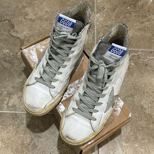 Original Golden Goose Francy high top sneakers size 39